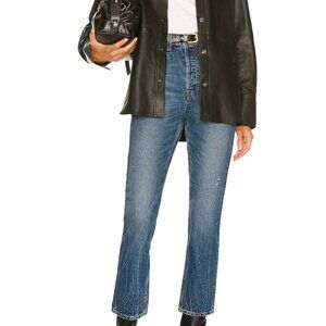 GRLFRND Karolina High Rise Straight Crop Jeans Size 26